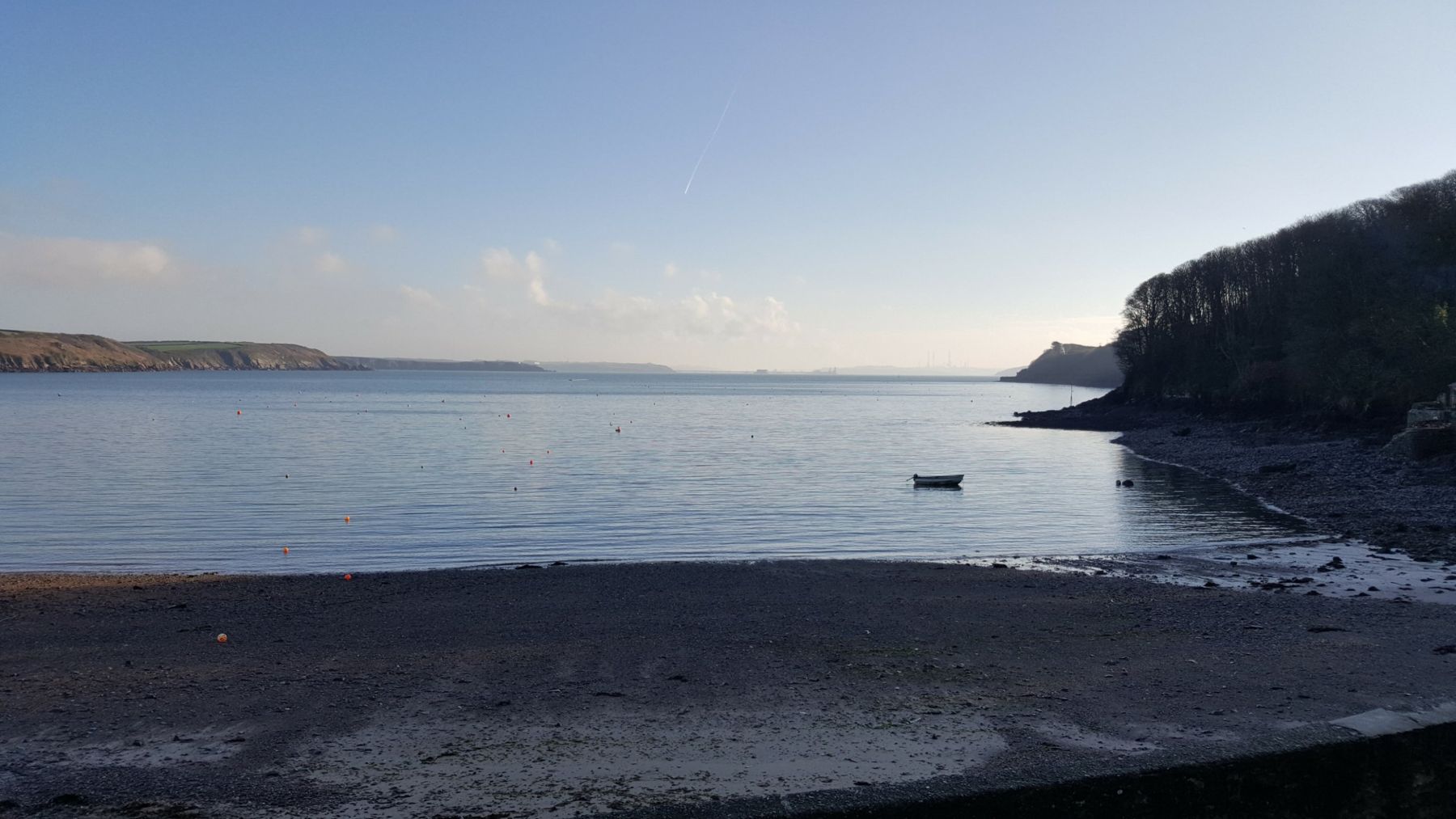 Dale bay, Pembrokeshire, looking out to the Haven